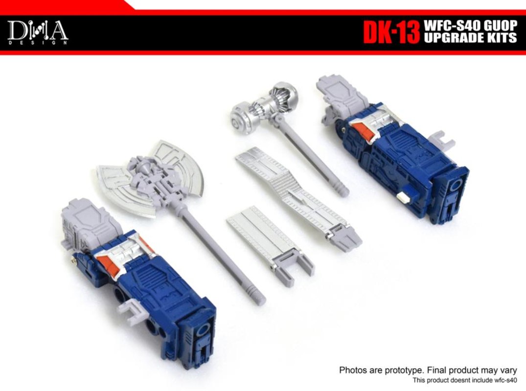 DNA Design DK-13 Upgrade Kit for SIEGE Cybertron: Leader Optimus 